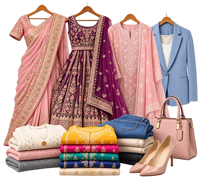 Women's Suit Dry Clean Service Home Delivery 