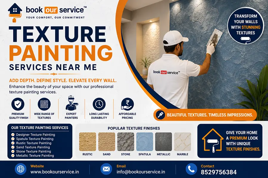 Professional Texture Painting Services Near Me for Home & Office